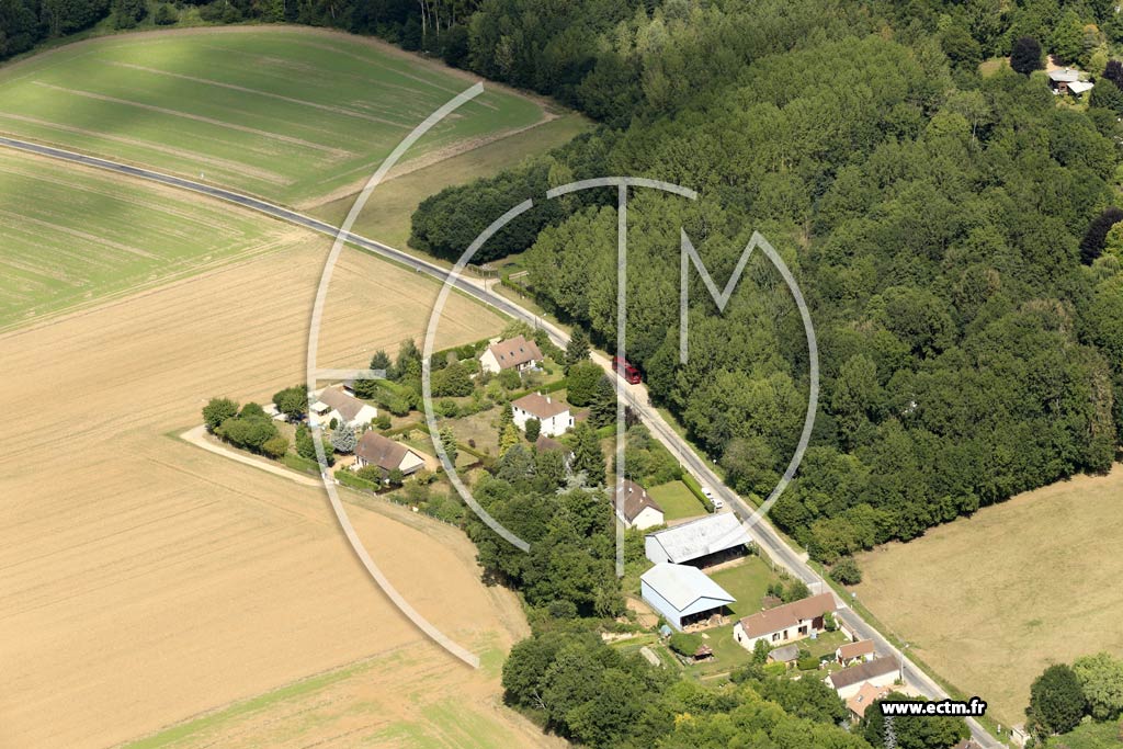 Photo arienne de Saint-Martin-de-Nigelles