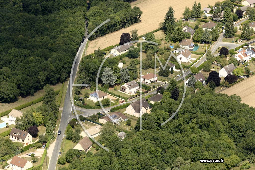 Photo arienne de Saint-Martin-de-Nigelles (le Clos des Champs)