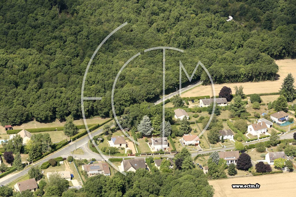 Photo arienne de Saint-Martin-de-Nigelles (le Clos des Champs)