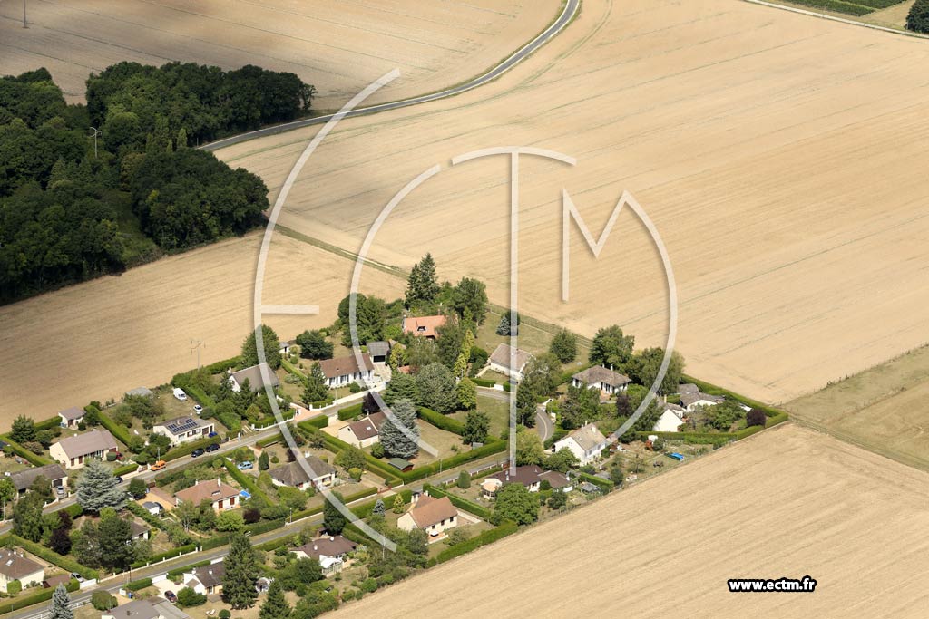 Photo arienne de Saint-Martin-de-Nigelles (le Clos des Champs)
