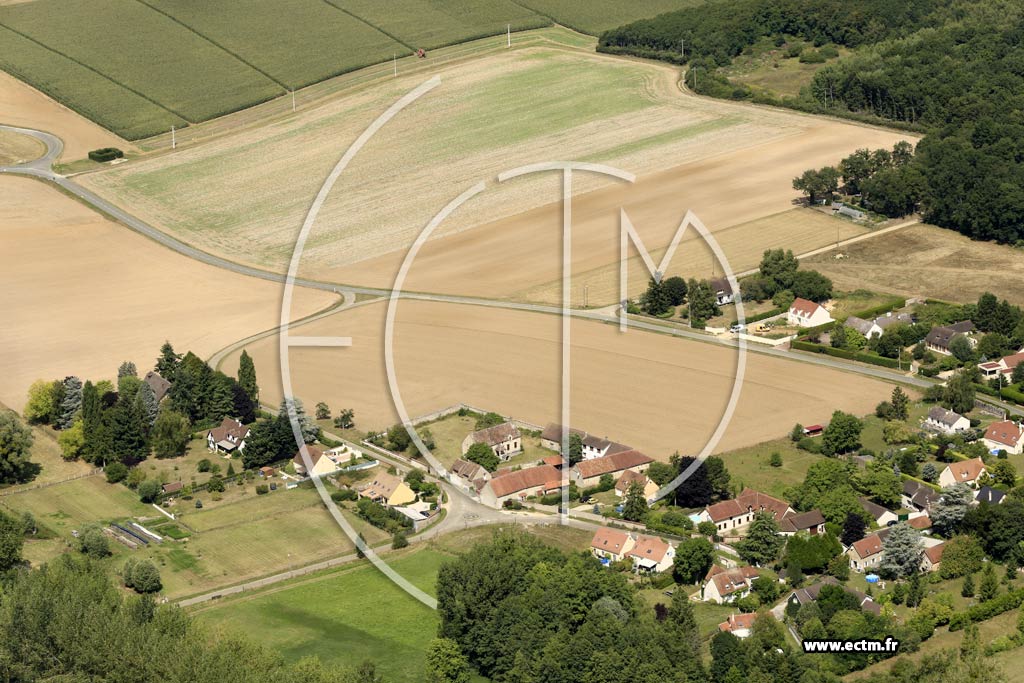 Photo arienne de Saint-Martin-de-Nigelles (Ponceaux)