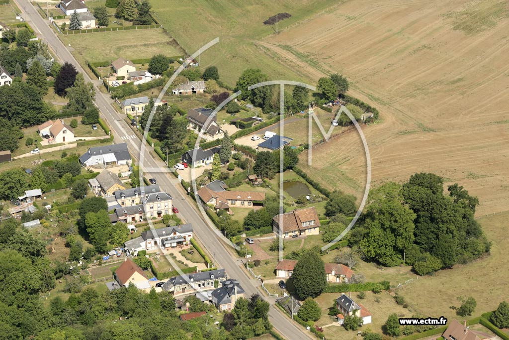 Photo arienne de Amfreville-les-Champs