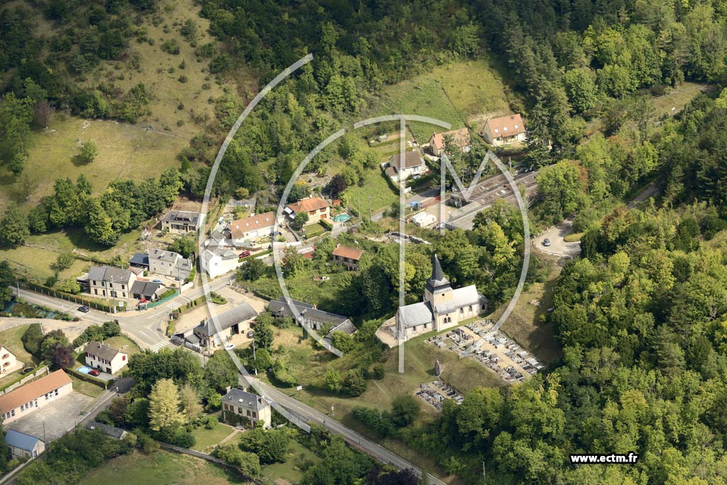 Photo arienne de Amfreville-sous-les-Monts