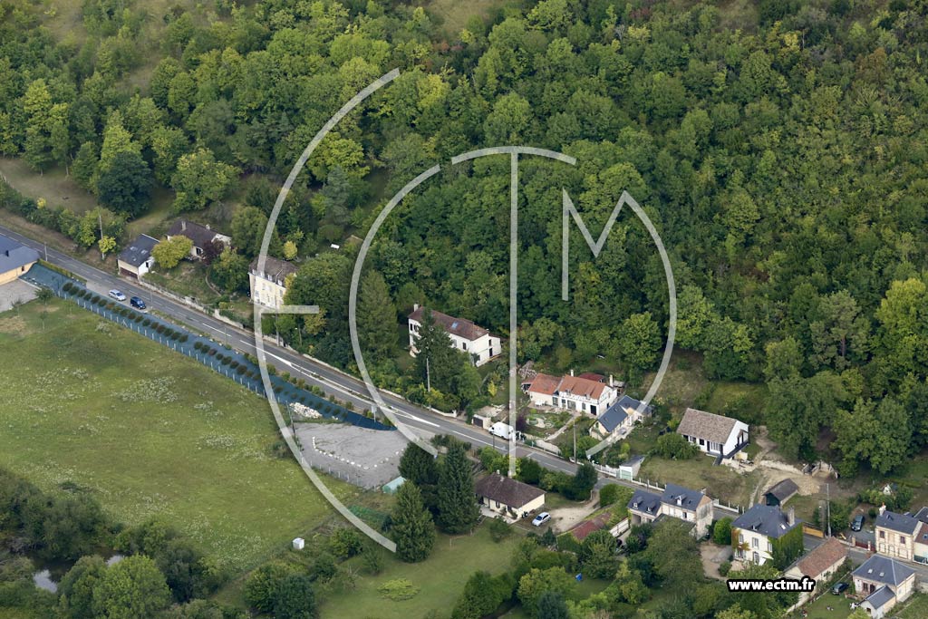 Photo arienne de Amfreville-sous-les-Monts (le Val Pitant)