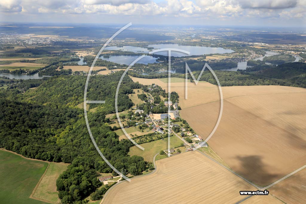 Photo arienne de Amfreville-sous-les-Monts (Senneville)