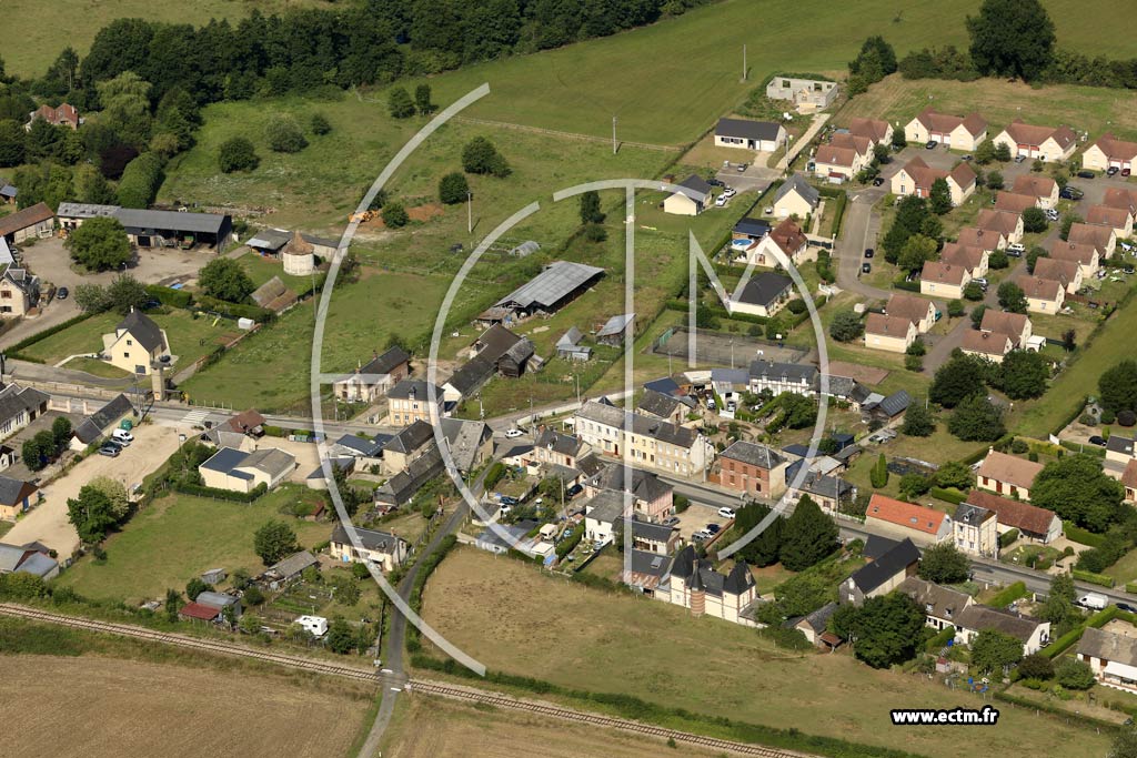 Photo arienne de Douville-sur-Andelle