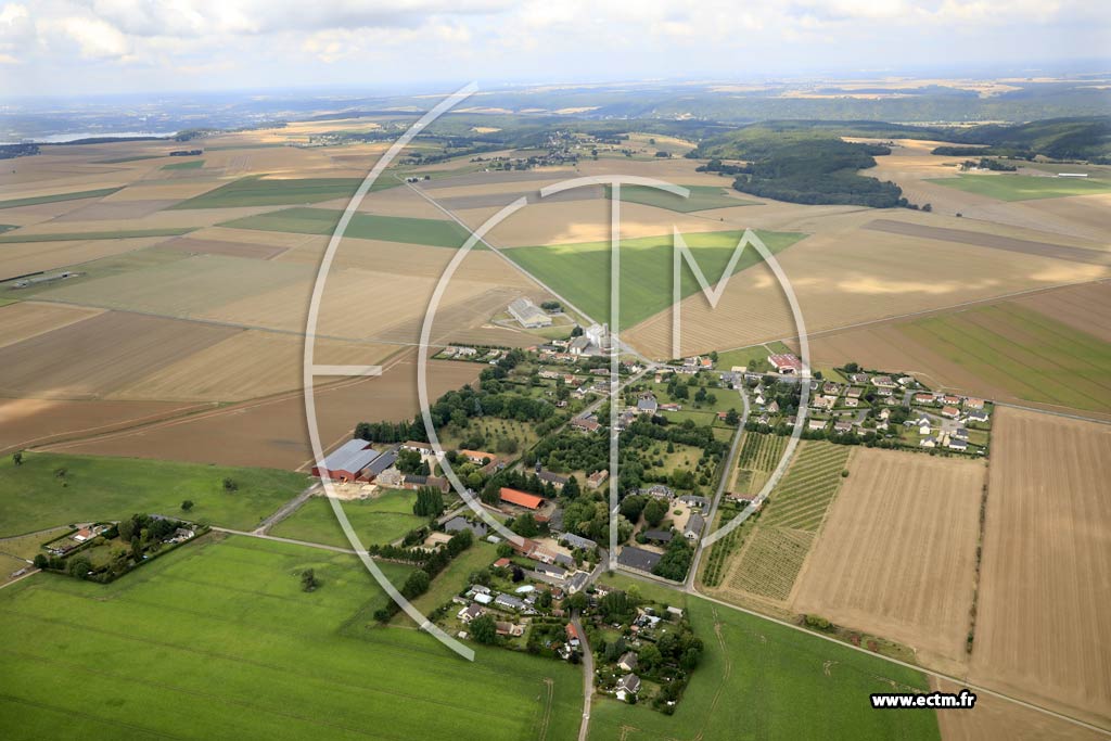 Photo arienne de Houville-en-Vexin