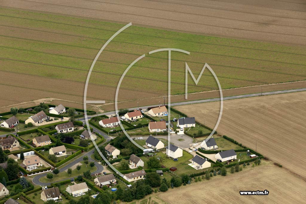 Photo arienne de Houville-en-Vexin