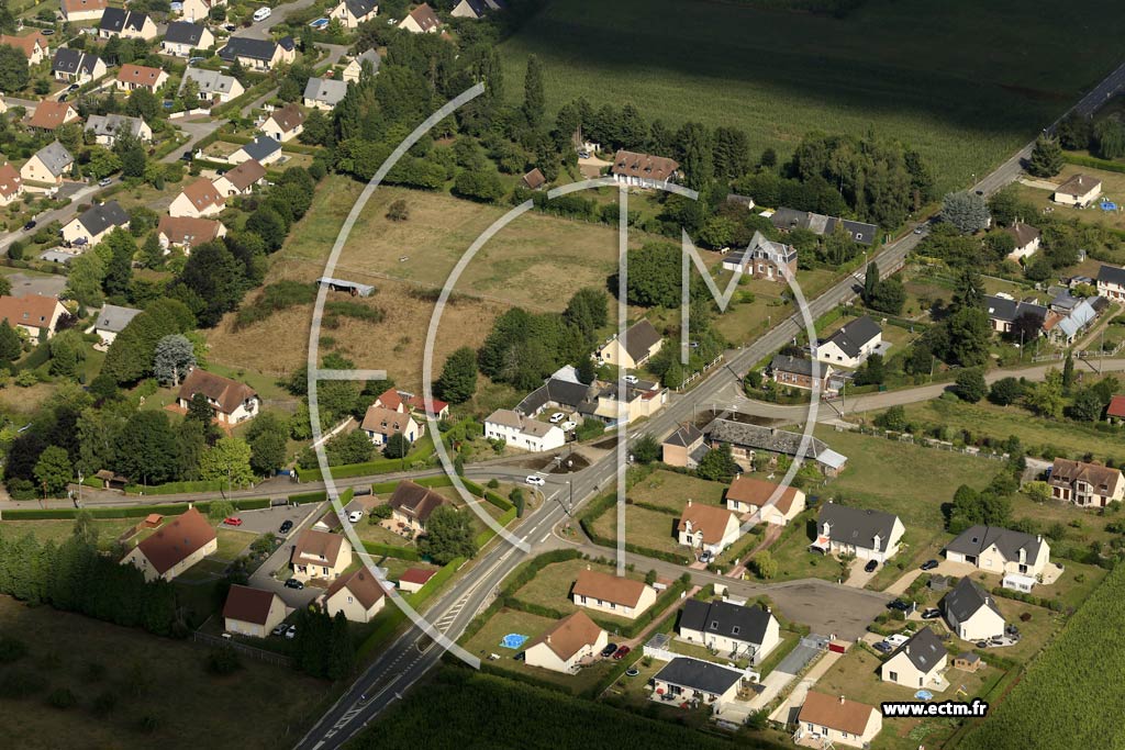 Photo arienne de Quvreville-la-Poterie