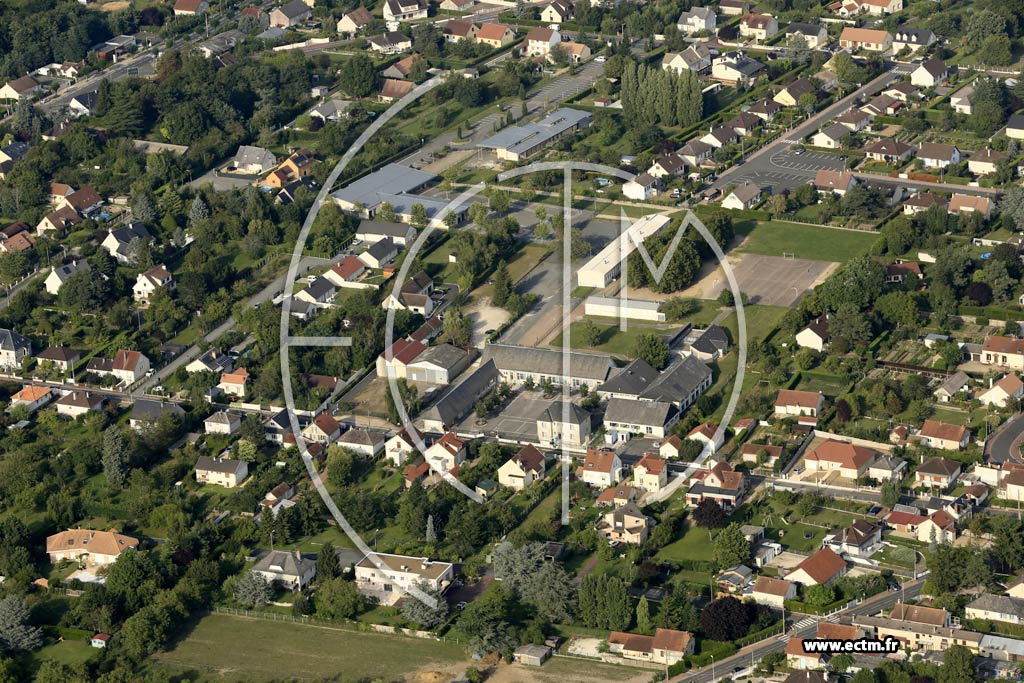 Photo arienne de Amilly (la Croix Saint-Jacques)