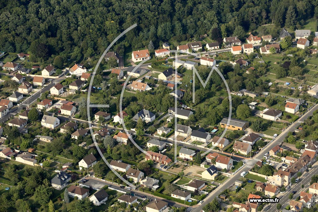 Photo arienne de Amilly (la Croix Saint-Jacques)