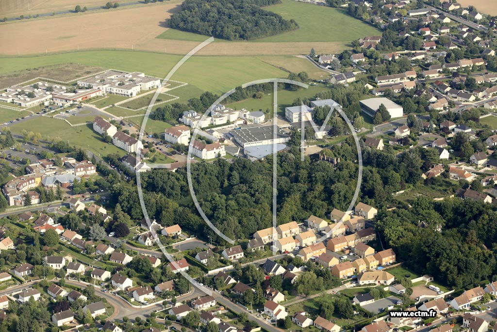 Photo arienne de Amilly (les Bourgoins)
