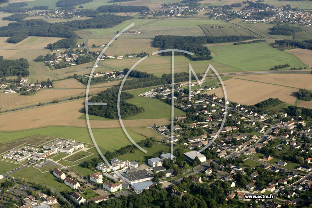 Photo arienne de Amilly (les Bourgoins)