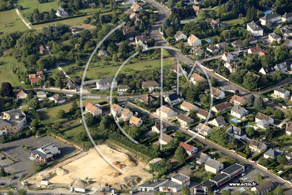 Photo arienne de Amilly (Quartier du Pont Gaillard)