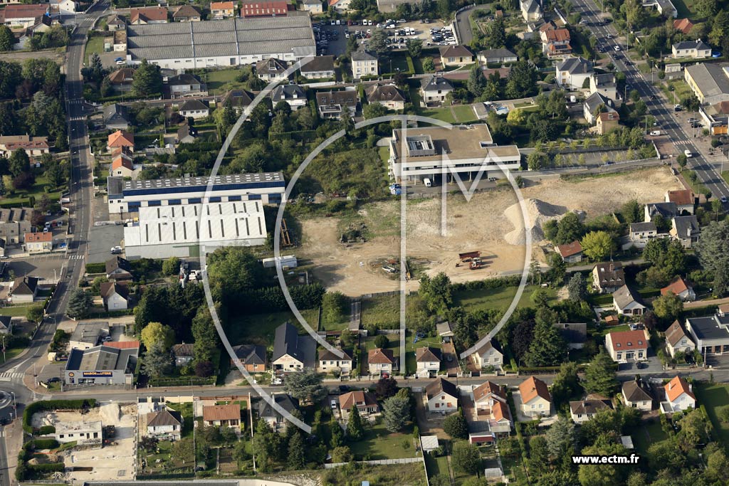 Photo arienne de Amilly (Quartier du Pont Gaillard)