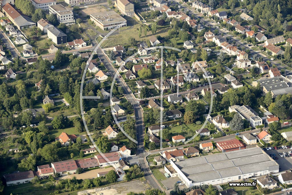 Photo arienne de Amilly (Quartier du Pont Gaillard)