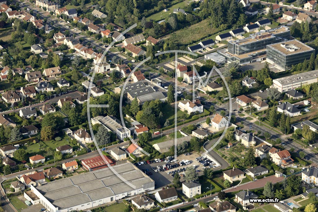 Photo arienne de Amilly (Quartier du Pont Gaillard)