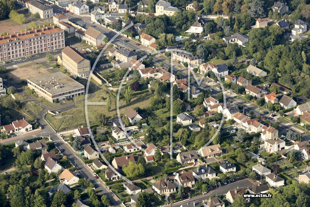 Photo arienne de Amilly (Quartier du Pont Gaillard)