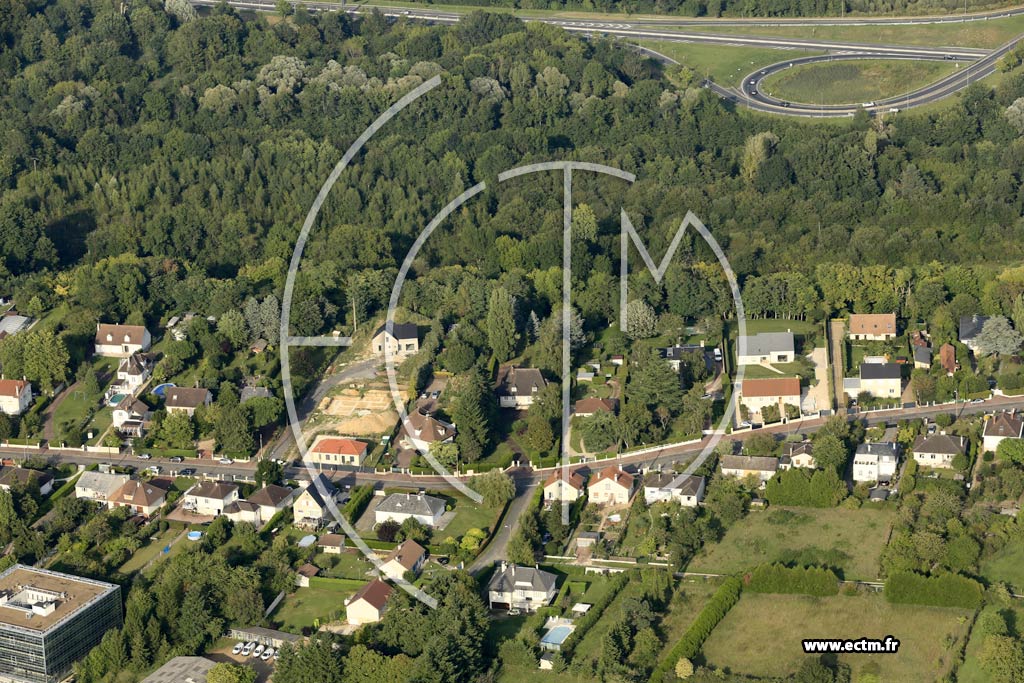 Photo arienne de Amilly (Quartier du Pont Gaillard)