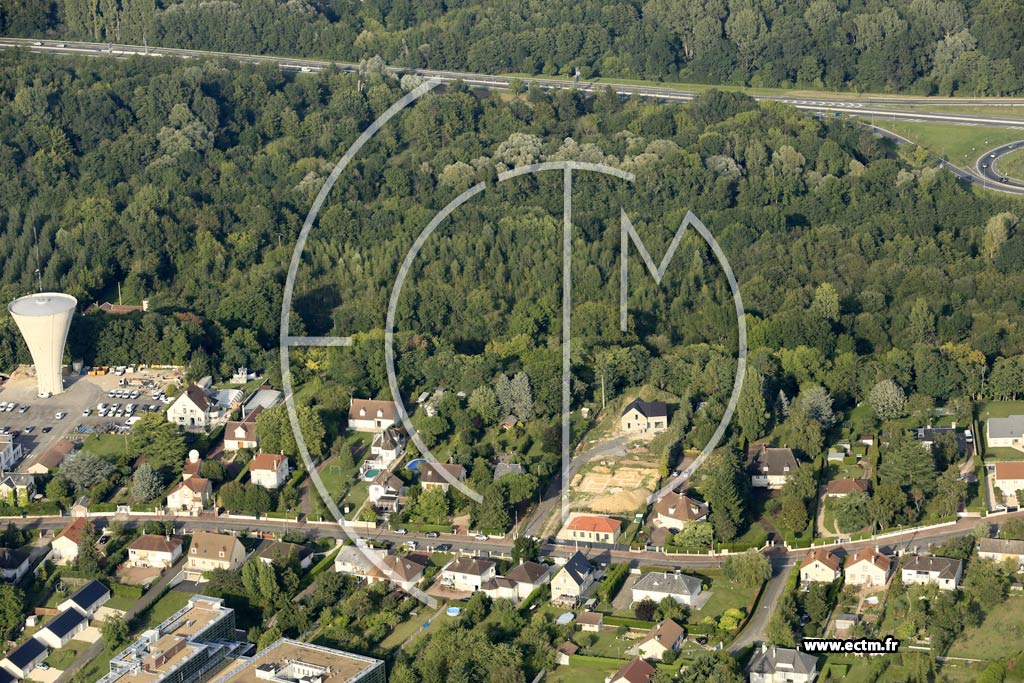 Photo arienne de Amilly (Quartier du Pont Gaillard)