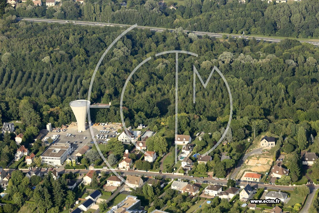 Photo arienne de Amilly (Quartier du Pont Gaillard)