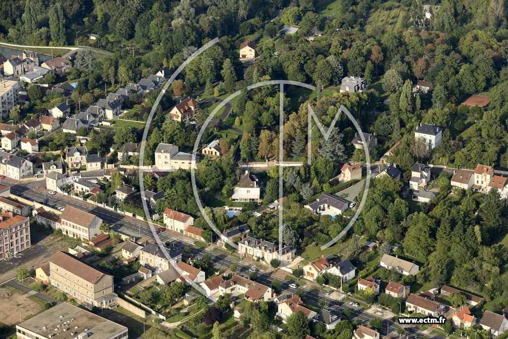 Photo arienne de Amilly (Quartier du Pont Gaillard)