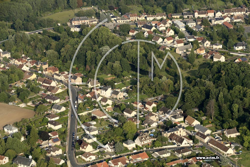 Photo arienne de Corquilleroy (la Folie)