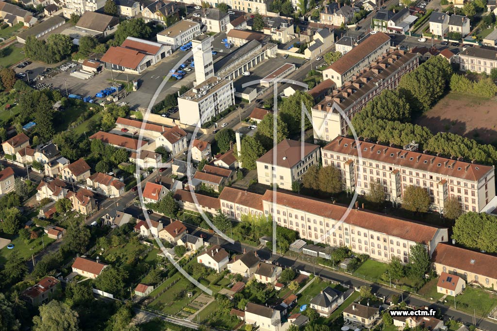 Photo arienne de Montargis (Centre)