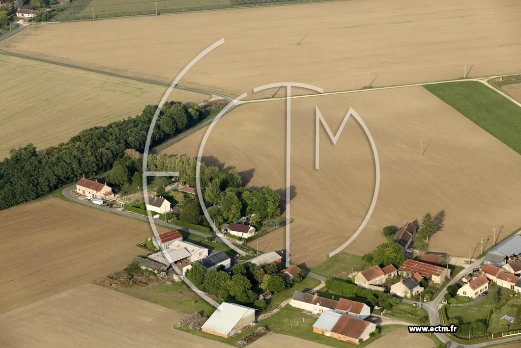 Photo arienne de Pannes (Bois Rond)
