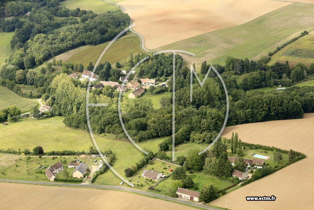 Photo arienne de La Chapelle-sur-Aveyron