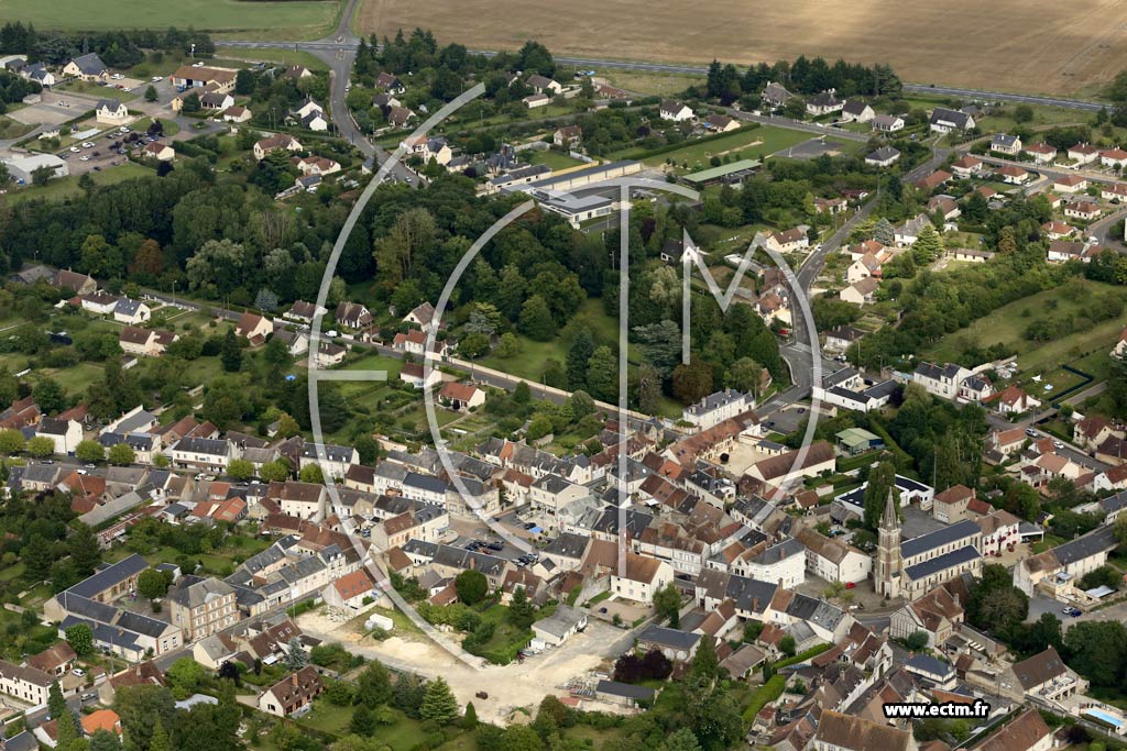 Photo arienne de Nogent-sur-Vernisson (Centre)