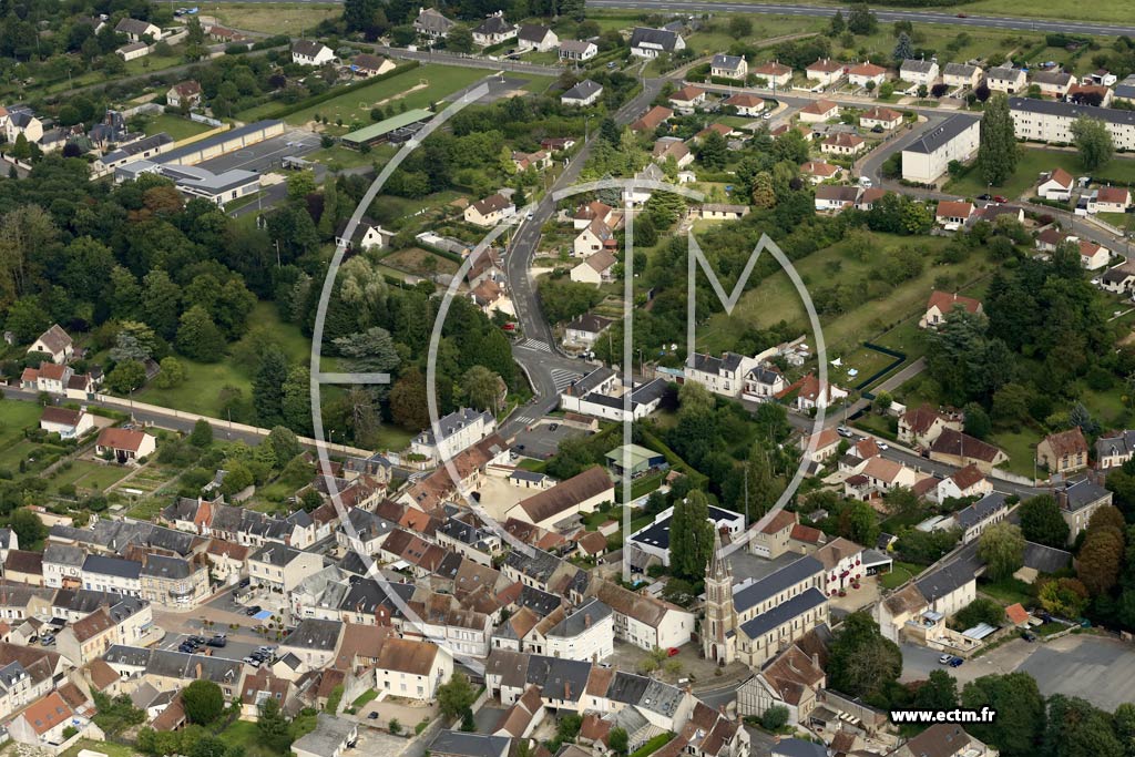 Photo arienne de Nogent-sur-Vernisson (Centre)