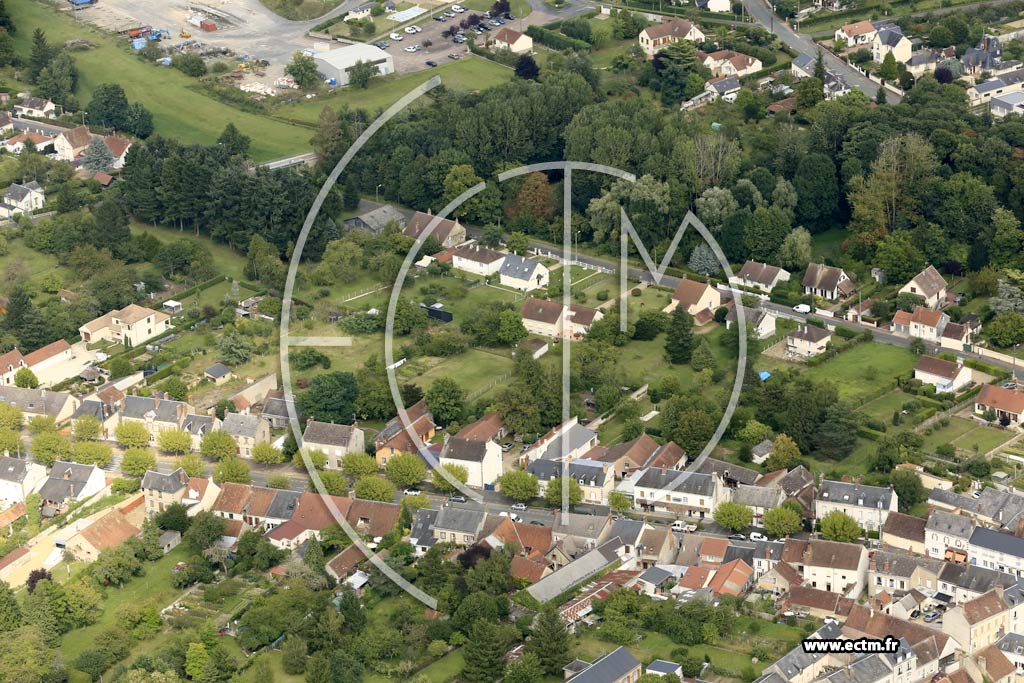 Photo arienne de Nogent-sur-Vernisson (Centre)