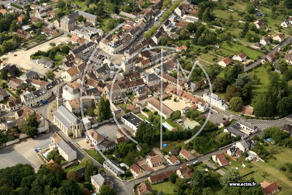 Photo arienne de Nogent-sur-Vernisson (Centre)