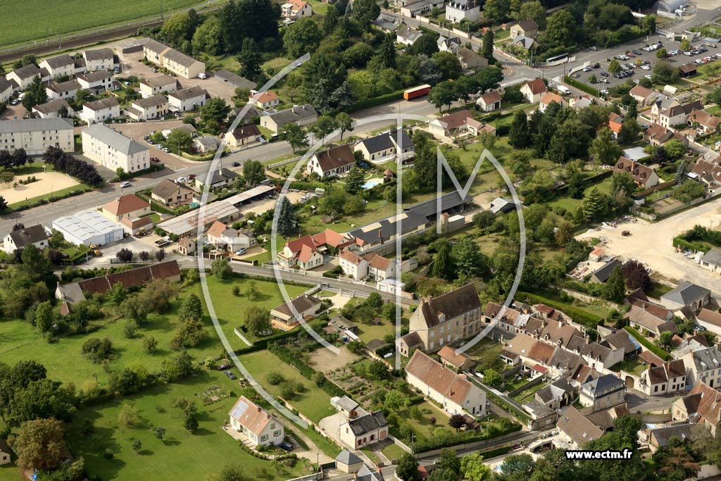 Photo arienne de Nogent-sur-Vernisson (Centre)