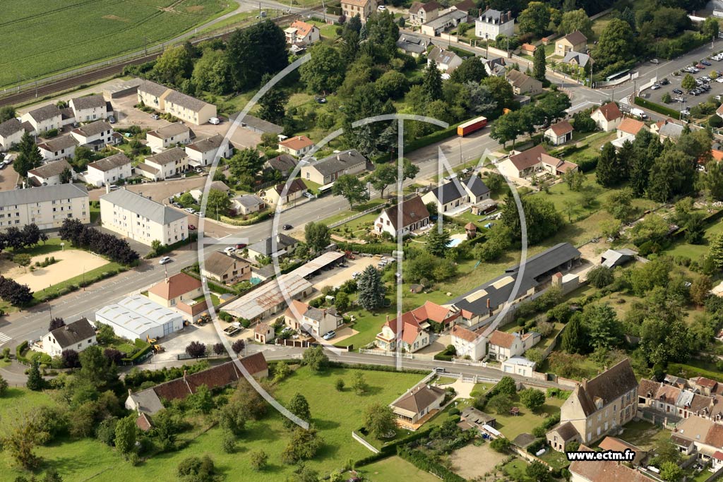 Photo arienne de Nogent-sur-Vernisson (Centre)