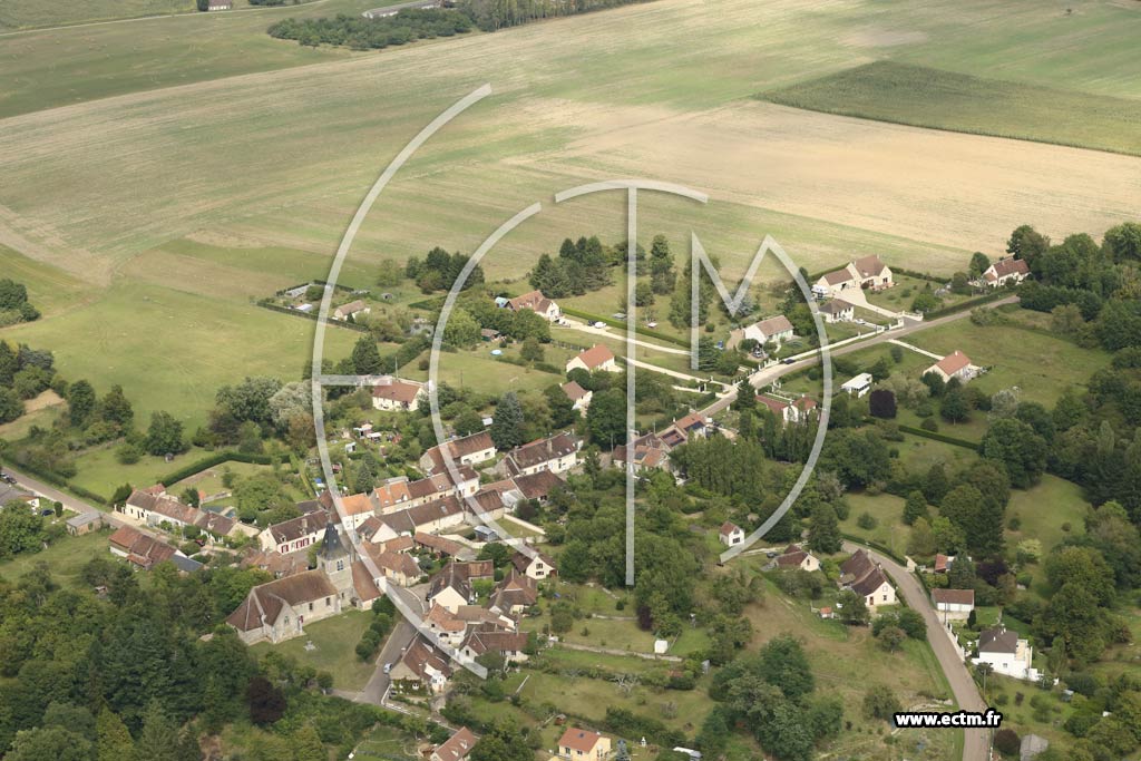 Photo arienne de Rogny-les-Sept-cluses (Centre)