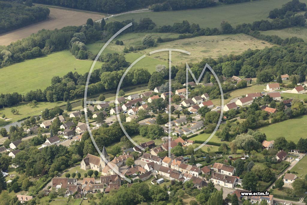 Photo arienne de Rogny-les-Sept-cluses (Centre)