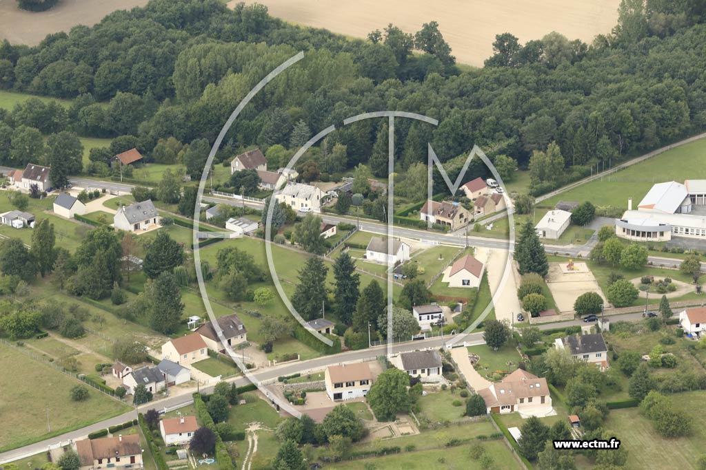Photo arienne de Sainte-Genevive-des-Bois