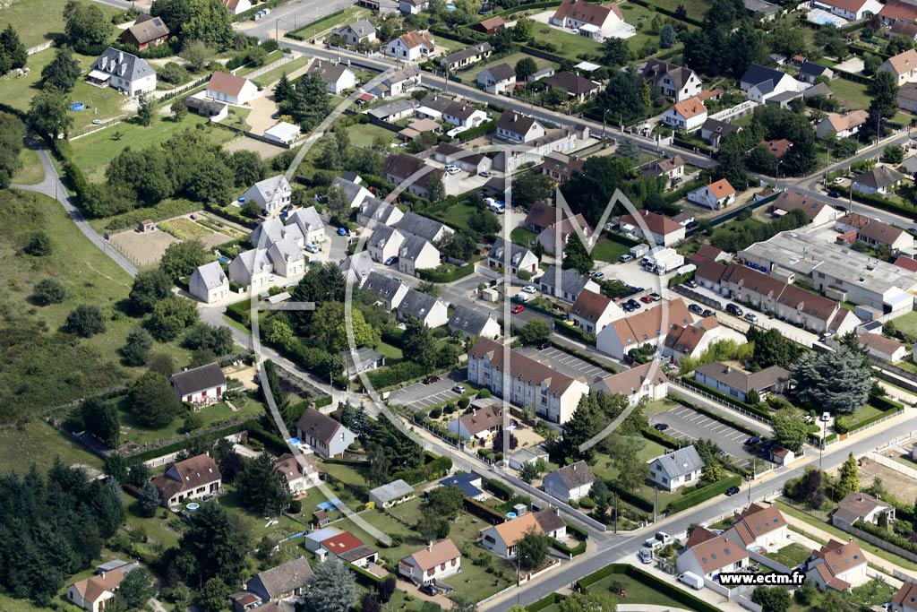 Photo arienne de Chteauneuf-sur-Loire (Nord)