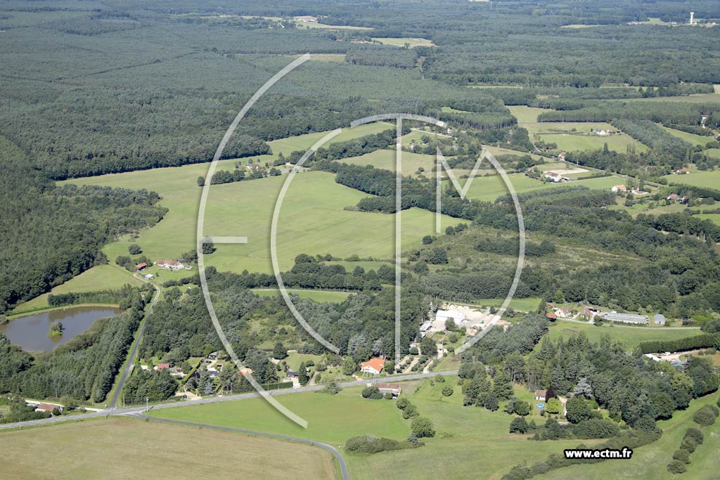 Photo arienne de Chtenoy (le Breuillard - les Chenailles)