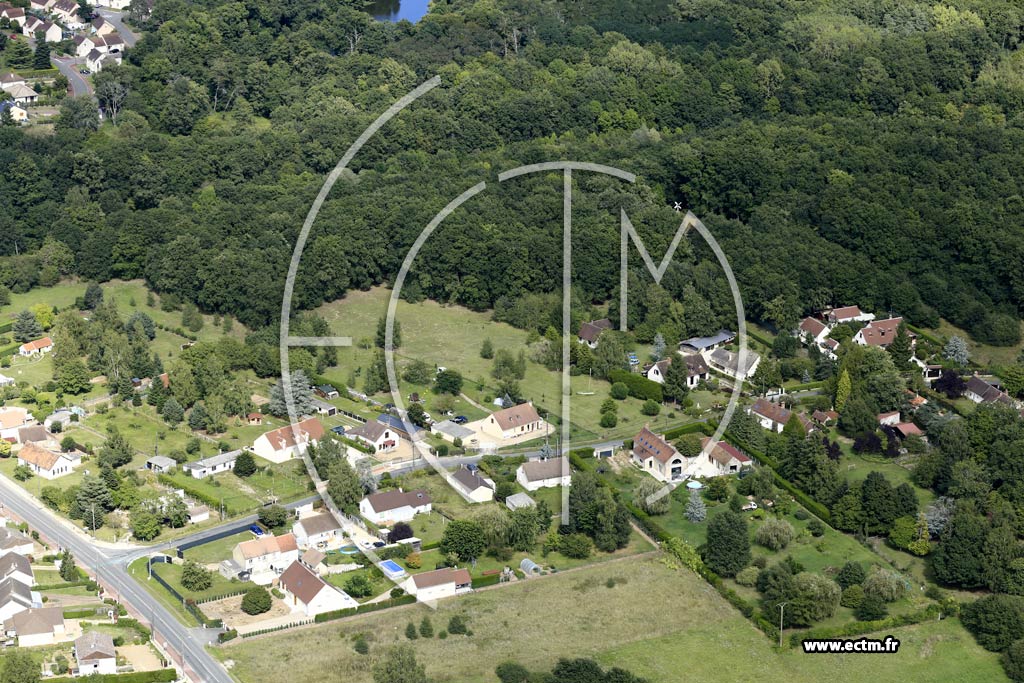 Photo arienne de Les Bordes (le Blouzeau)