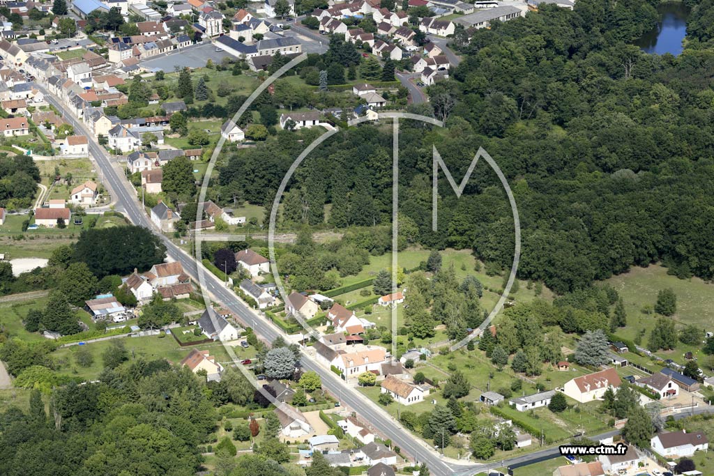 Photo arienne de Les Bordes (le Blouzeau)