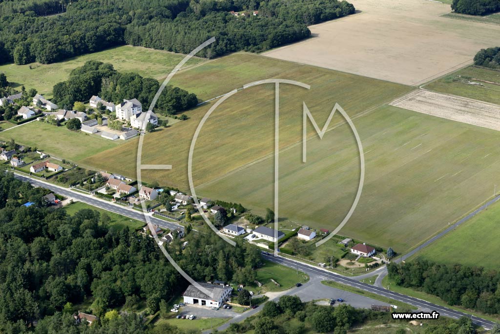 Photo arienne de Les Bordes (les Mortiers)