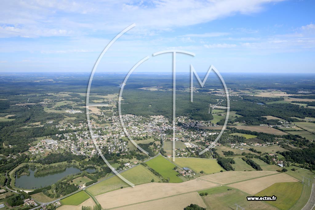 Photo arienne de Ouzouer-sur-Loire