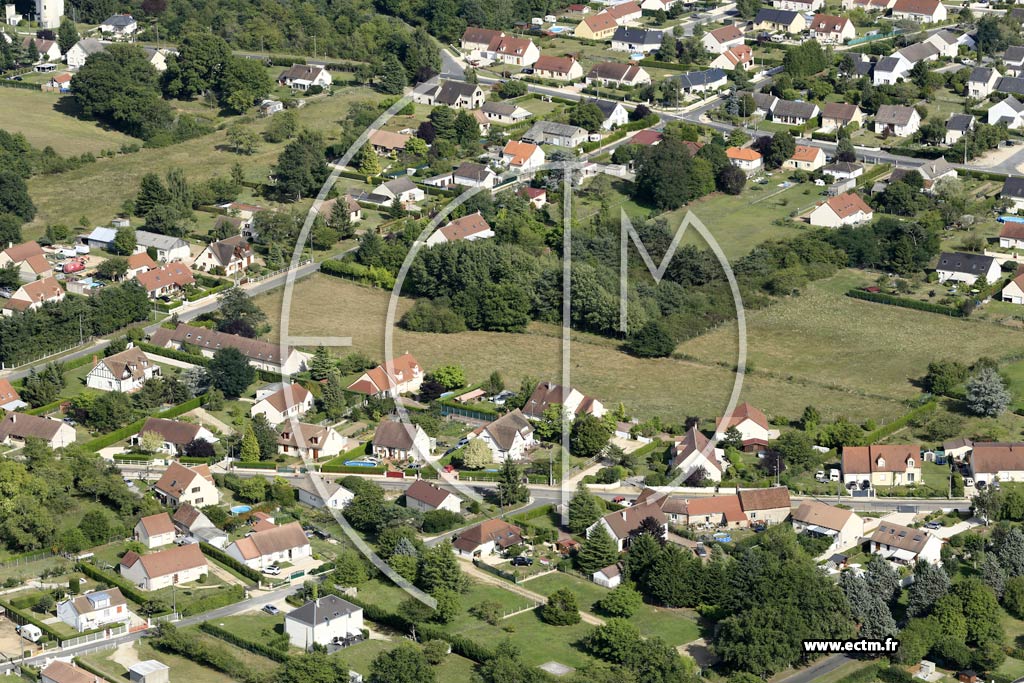 Photo arienne de Ouzouer-sur-Loire (Nord)