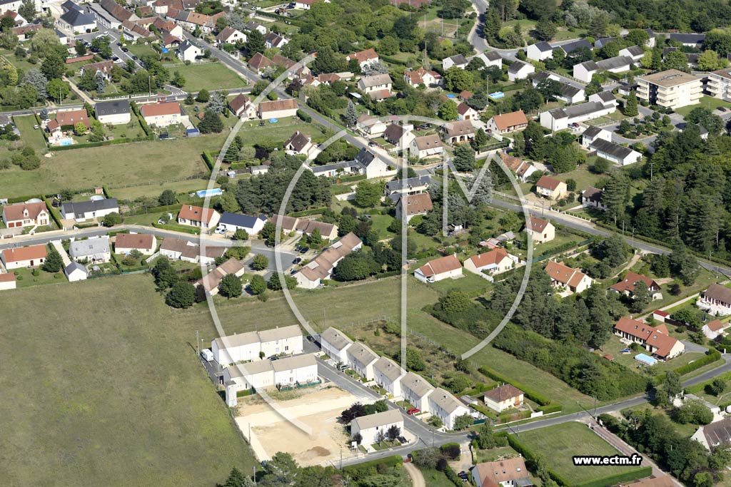 Photo arienne de Ouzouer-sur-Loire (Sud)