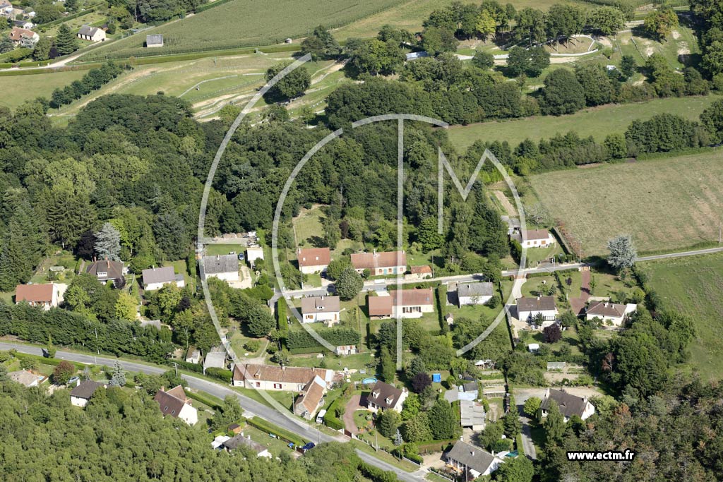 Photo arienne de Saint-Aignan-le-Jaillard