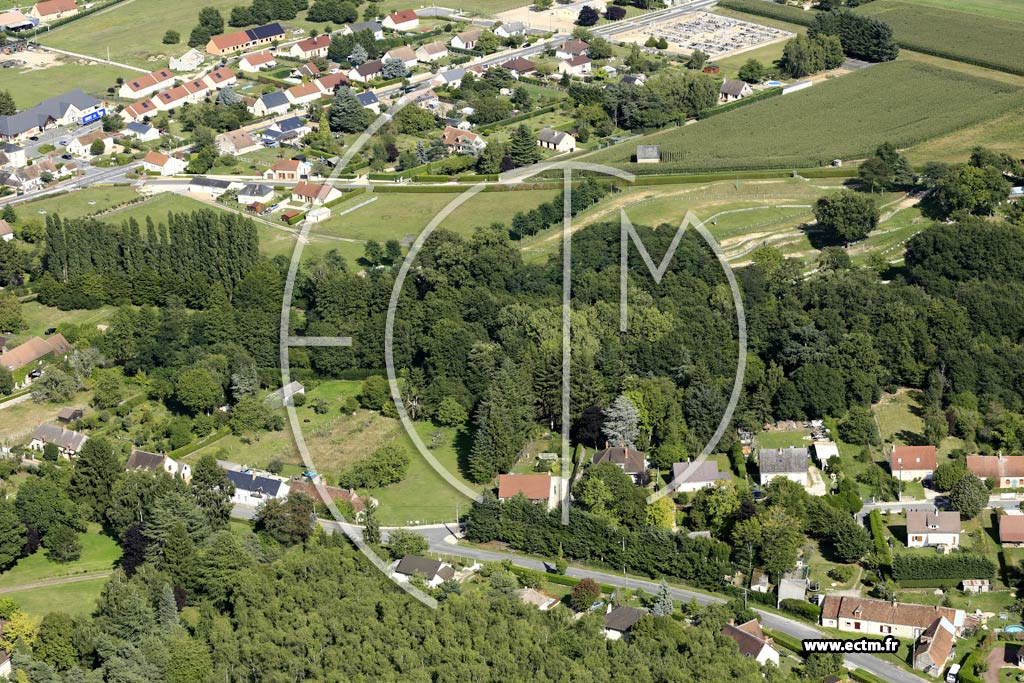 Photo arienne de Saint-Aignan-le-Jaillard