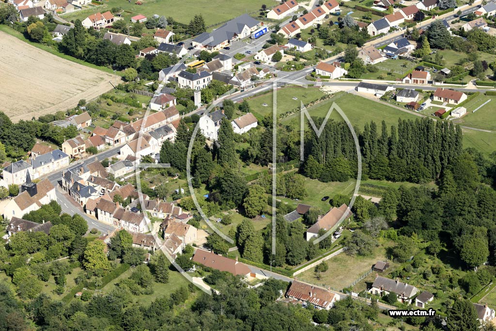 Photo arienne de Saint-Aignan-le-Jaillard
